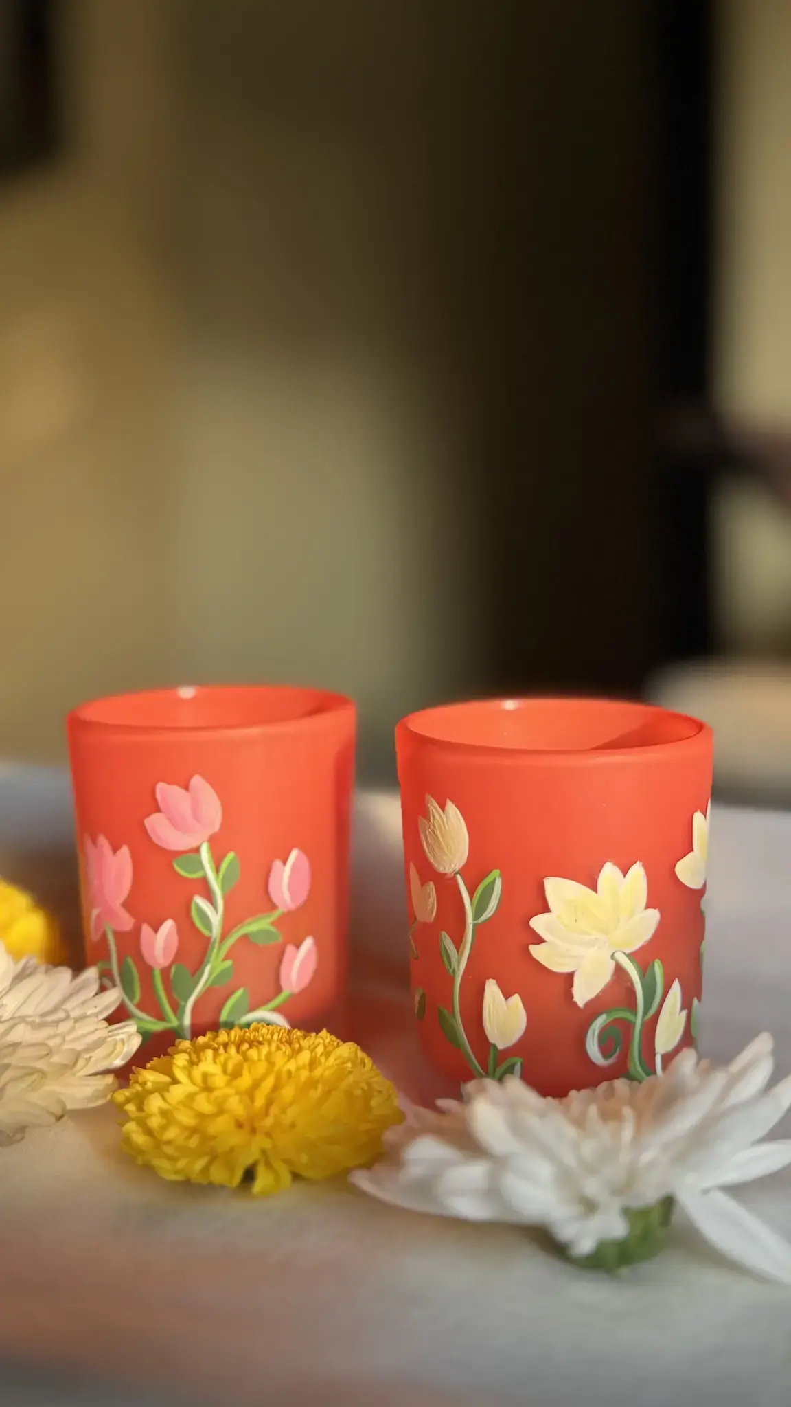 Kumud: Lotus Tea Light Holders
